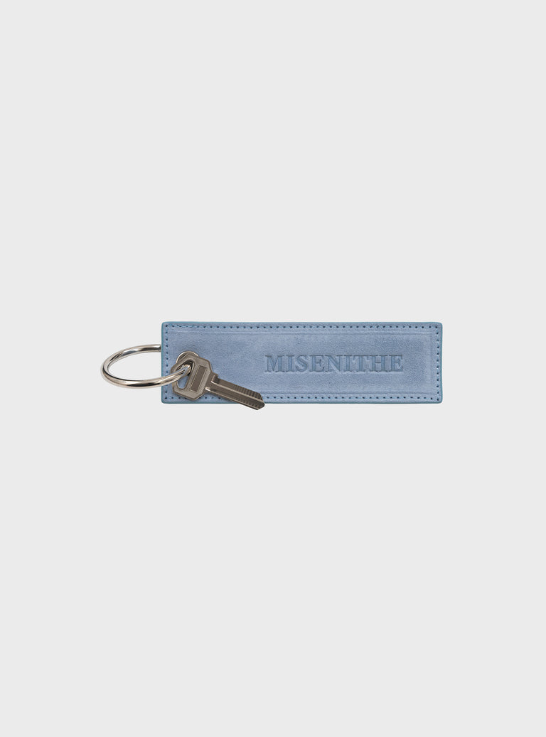 Dave Light Blue Keychain