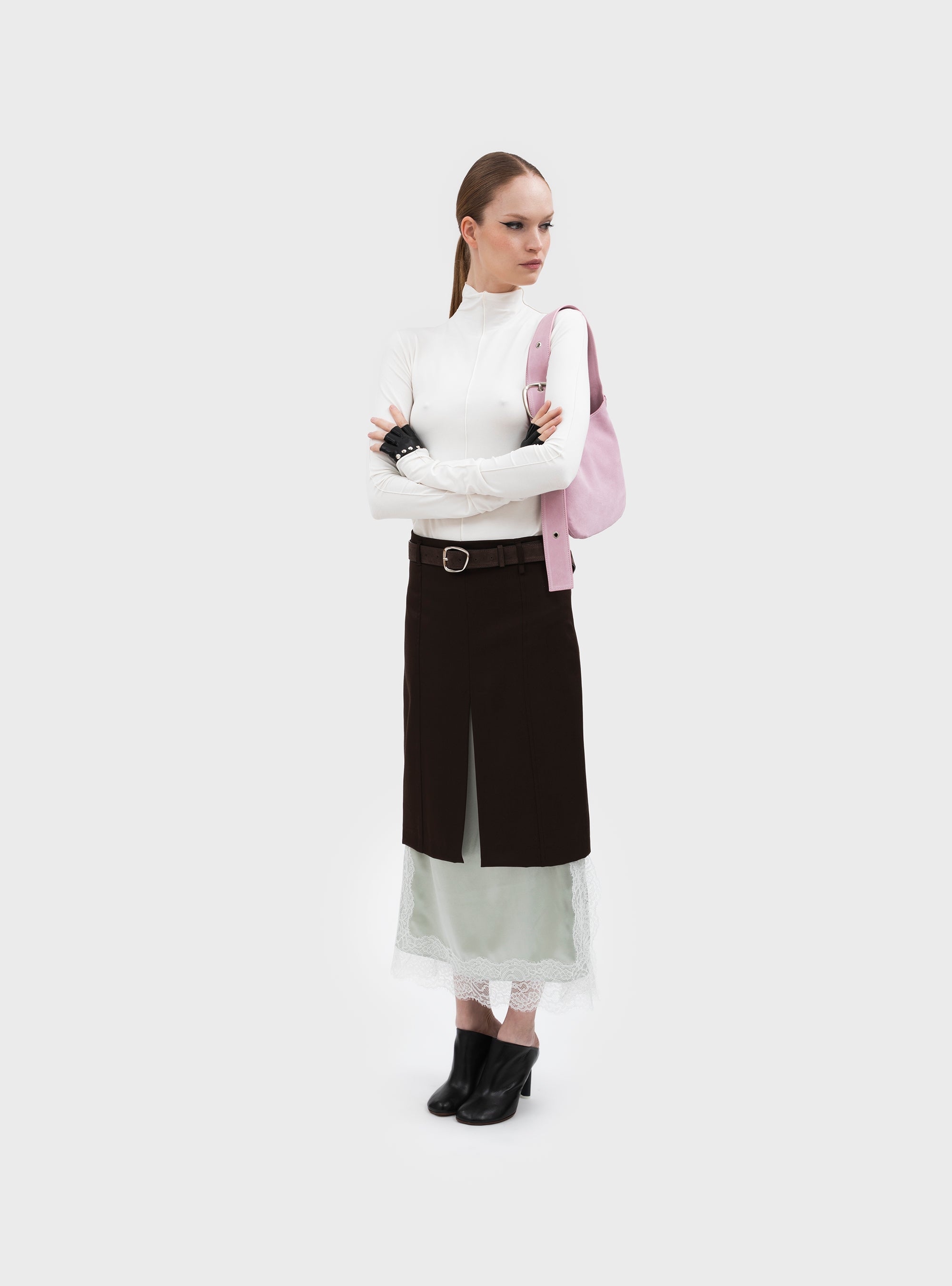 Lila Espresso Skirt