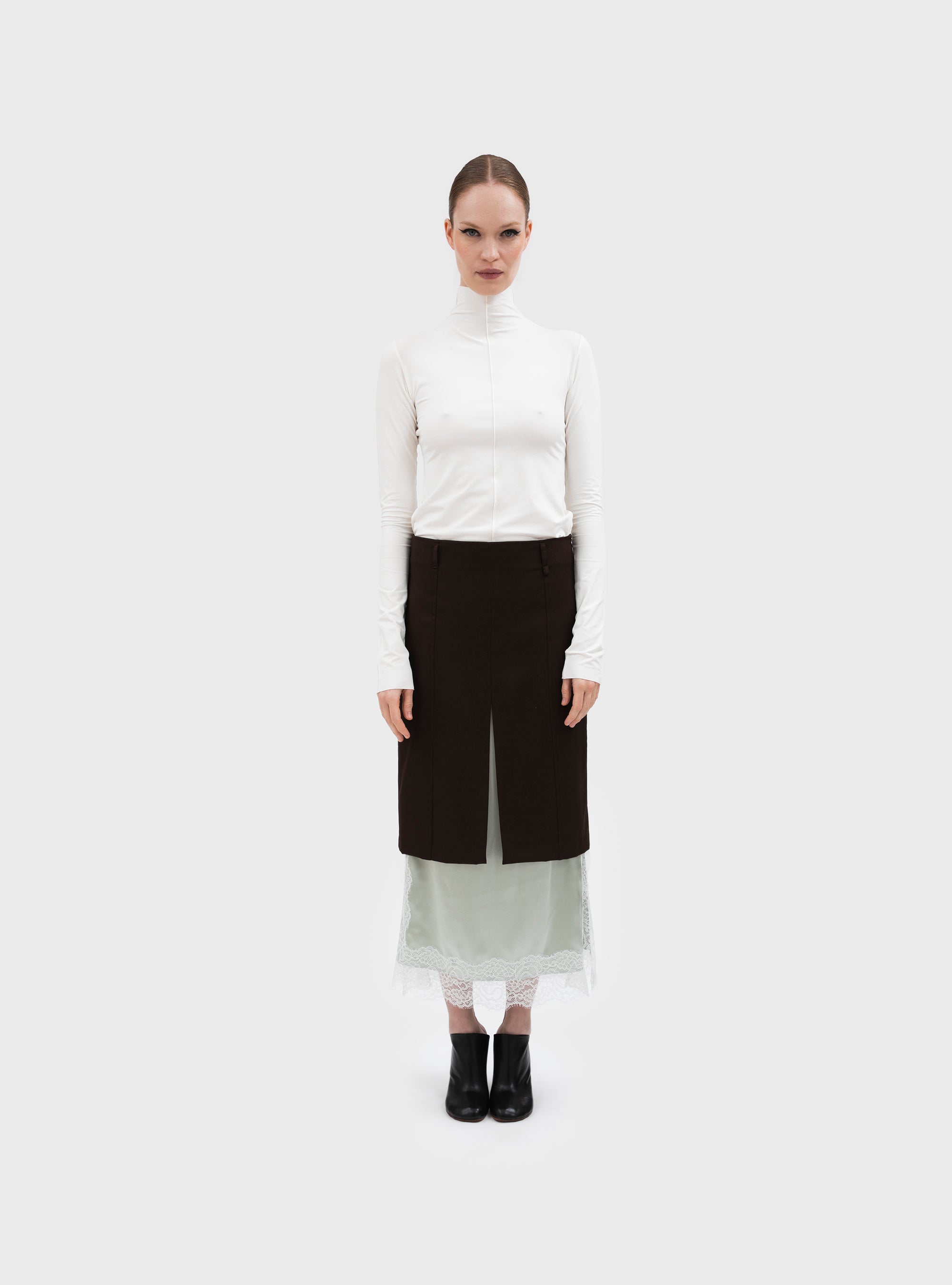 Lila Espresso Skirt